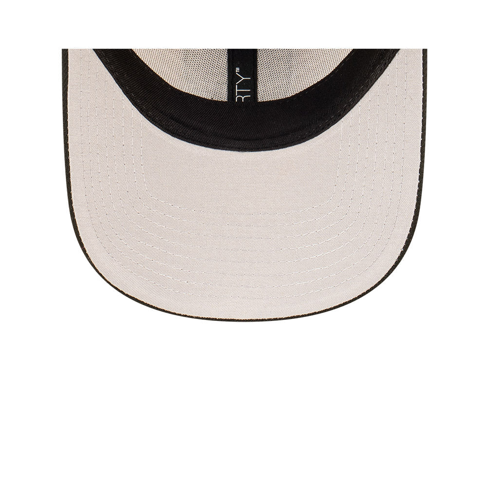 Las Vegas Raiders Hat - Repreve 2-Tone Stone Black NFL 9Forty Strapback Cap - New Era